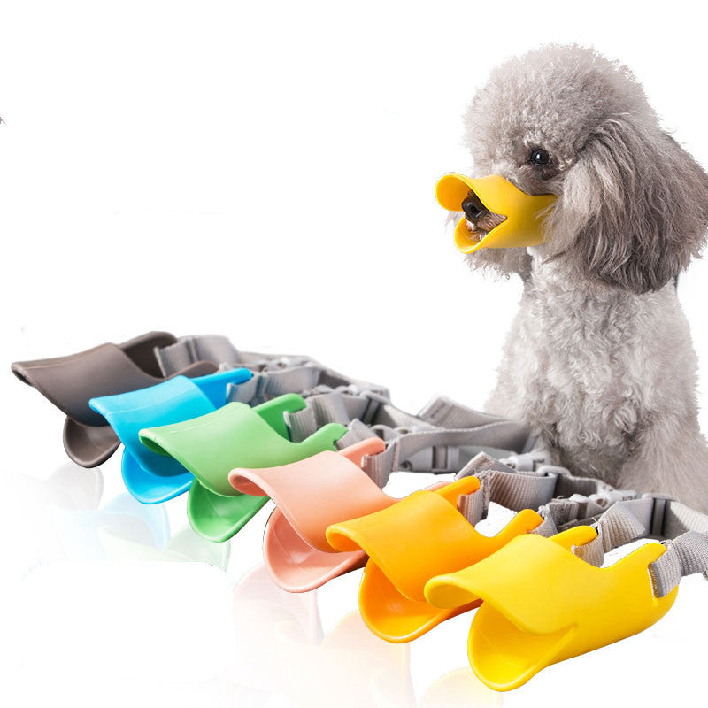 Small Dog Anti-Bark Duck Shaped Muzzle